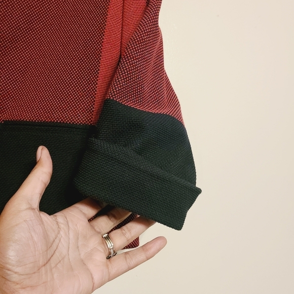 Neil Barrett | Women's Plaid Red and Black Cropped Jacket (Size Large) - Picture 7 of 13